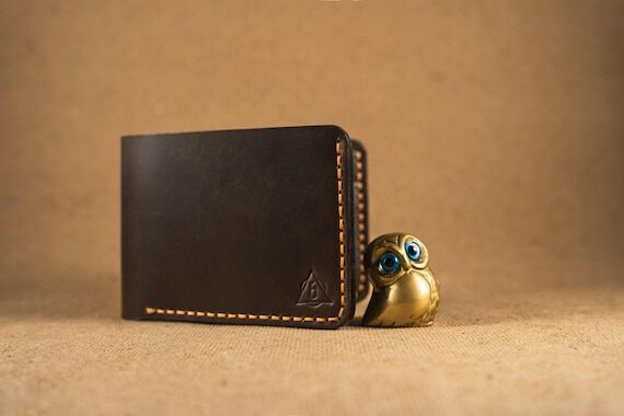 Slim Bifold Wallet Genuine Premium Leather | ...