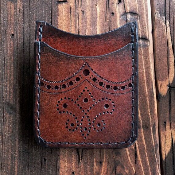 The Brogued Rover: Minimalist Credit Card Wal...