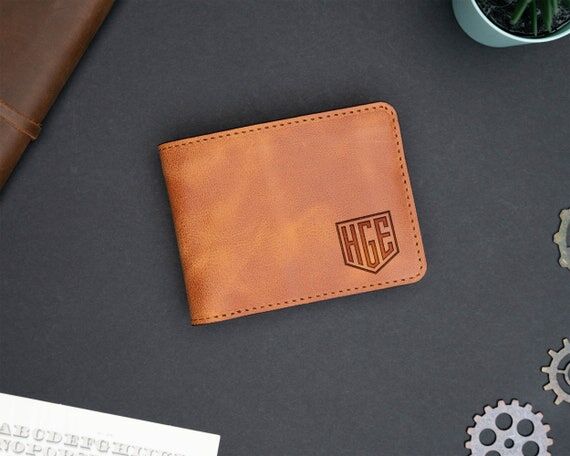Premium Leather Wallet, Personalized Wallet, ...