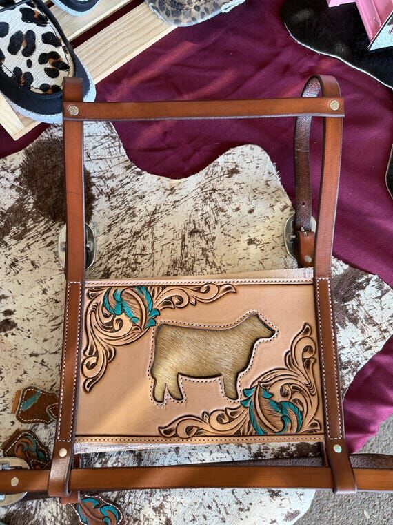 Handmade Custom Livestock Exhibitor Show Harn...