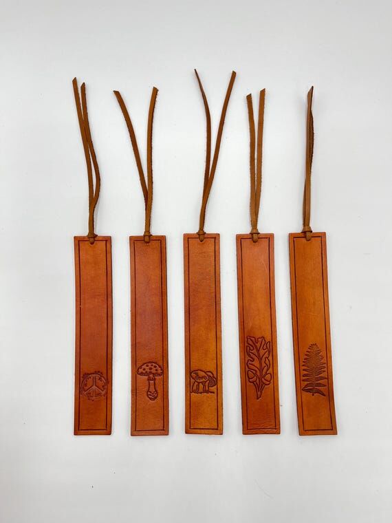 Handmade Leather Bookmarks...