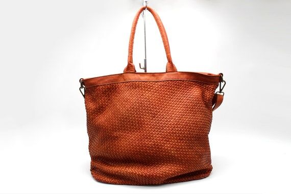 Woven Leather Hobo Bag: Soft Italian Leather ...