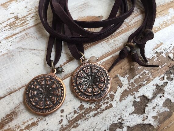 Buddha Amulet Necklace / Buddha Necklace / Am...