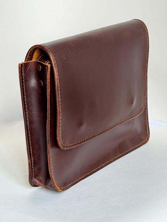 Handmade Leather Messenger Bag – Genuine Le...