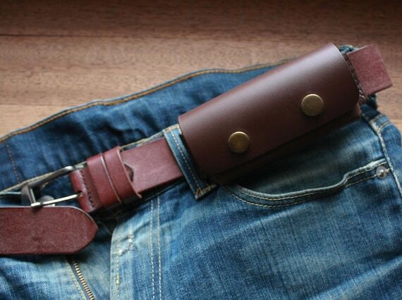 Leatherman Wave Case, Leather Knife Case, EDC...