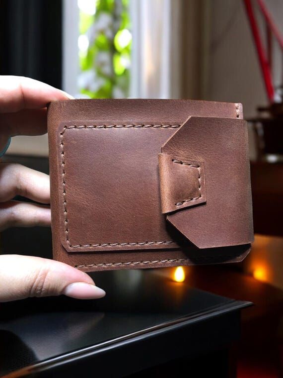 HANDMADE Imperial Cognac / Brown Leather Wall...