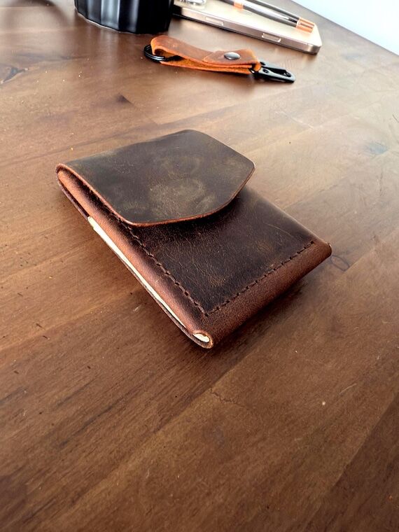 Leather Cash Wallet, Slim Card & Cash Holder,...