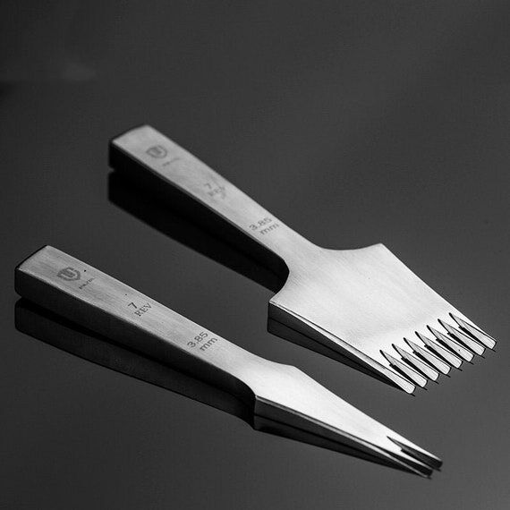 French Style Pricking Iron, WUTA Hand Chisel ...