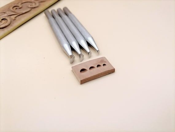 Handmade Stainless Steel Undercut Beveler Lea...