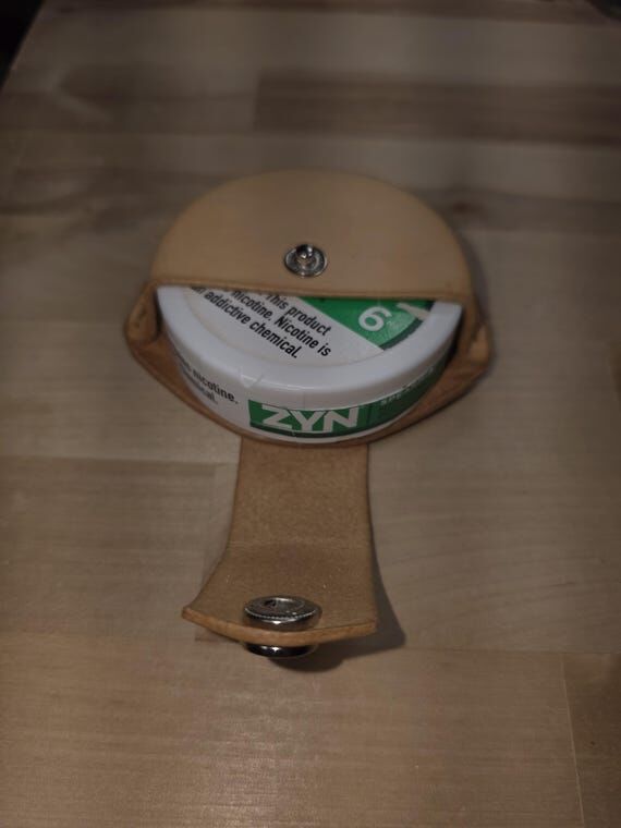 ZIN Can Belt Holder | Handmade Leather ZN Pou...