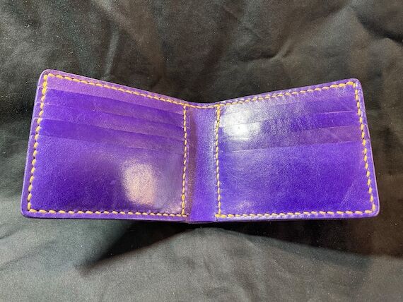 Handmade Men’s Luxury Leather Wallet. Veget...
