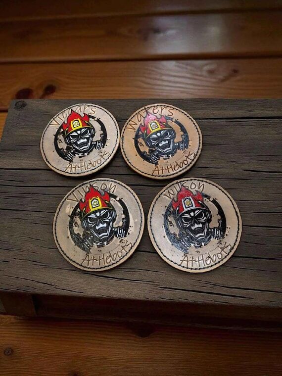 Bespoke Fire Service Shoulder Badges - Handma...
