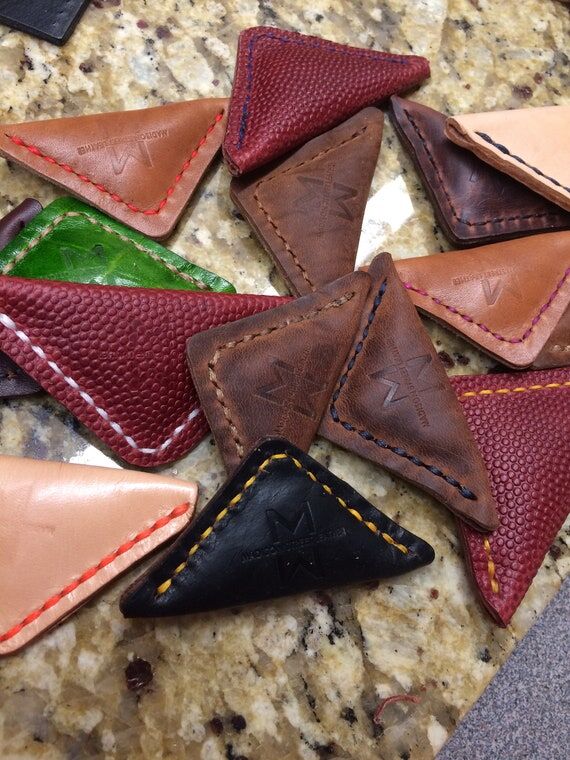 Handmade Leather Finger Football Game: NFL Fa...