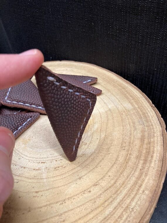 Leather Finger Football Game - Handmade Offic...