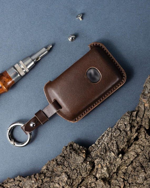 Leather Car Key Case For 3 6 Cx-3 Cx-4 Cx-5 C...
