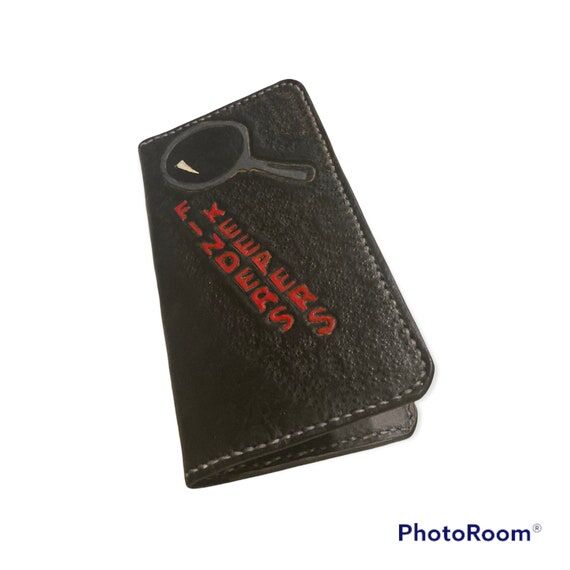 Handmade Long Wallet billfold Custom Personal...