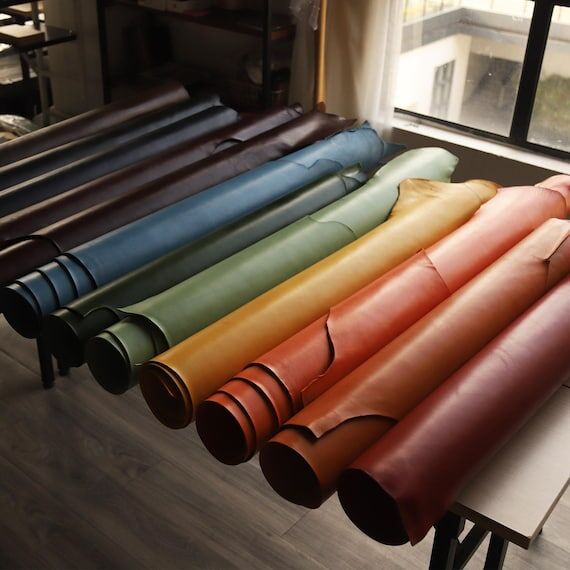 Full-Grain Leather Vegetable Tanned Top Grain...