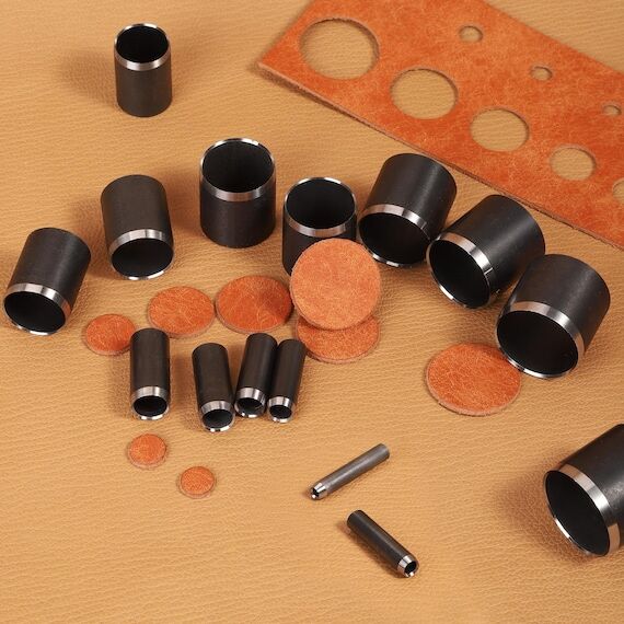 30PCS Leather Circle Cutter Set, High Carbon ...