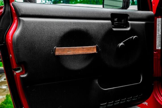 Customized Leather Door Handles for Jeep TJ W...