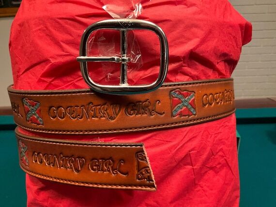 Handmade Leather Country Girl Belt – Veg Ta...