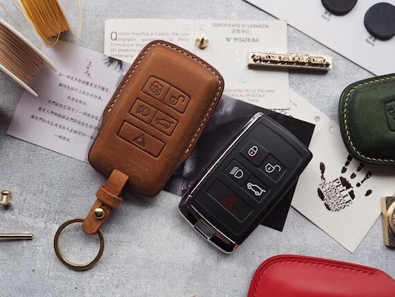 Handmade Leather Land Rover Range Rover DEFEN...