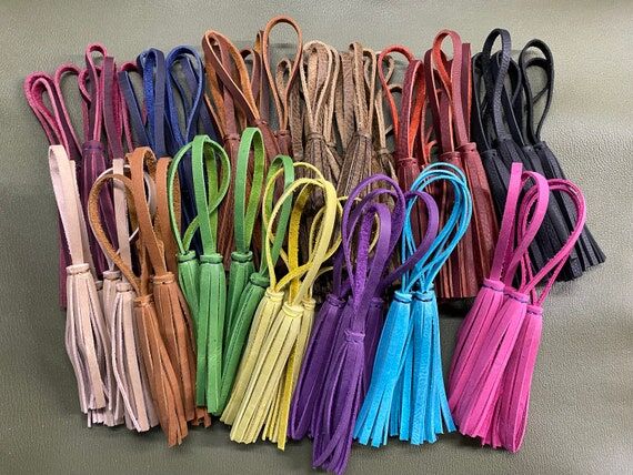 Leather Tassel | Tassel for Tote | Leather ke...