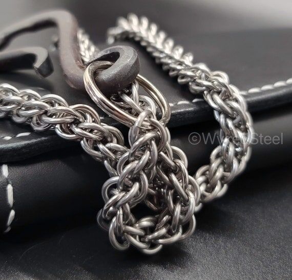 Handmade Stainless Steel Biker Wallet Chain |...