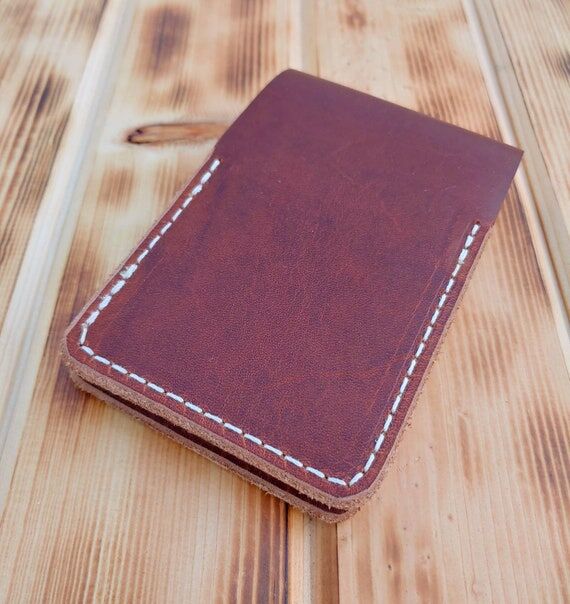 Leather Memo Notebook Cover, Leather Memo Cov...