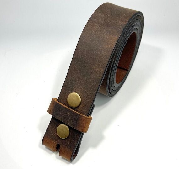Buffalo Leather Belt 1.75" width (44.5 m...