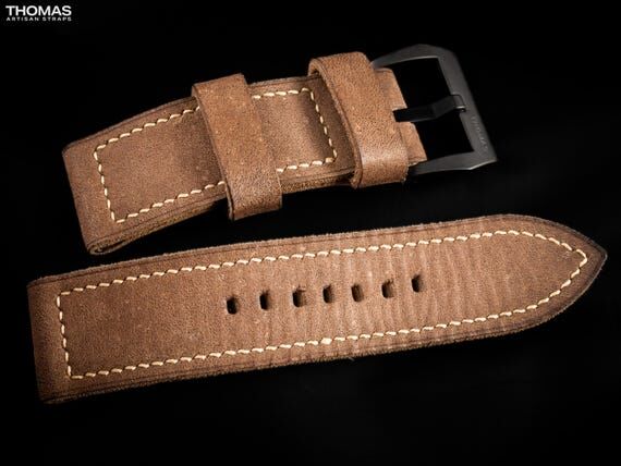 RH07 Grained — Italian Nubuck Leather Watch...