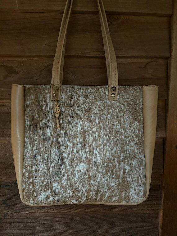 Handmade Leather Concealed Carry Small Tote W...