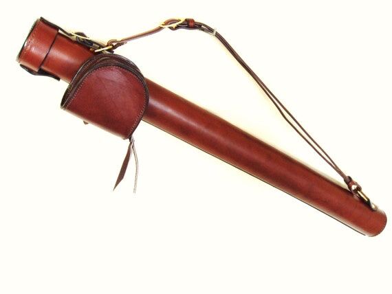 Handmade Leather Fly Rod/Reel Case...