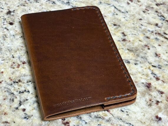 Leather Field Notes Journal Cover, Slimline, ...