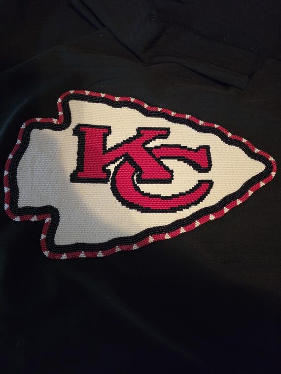 Hand beaded Kansas City decoration...
