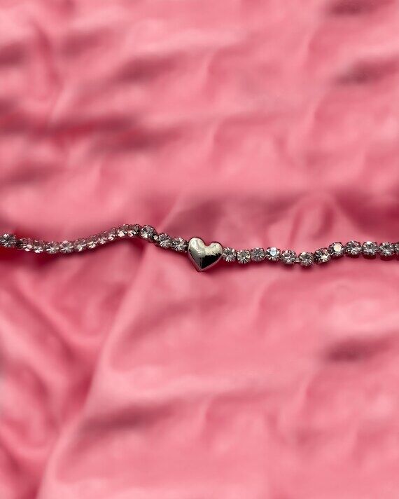 Diamond Heart Shaped Jewelry Waterway Bracele...