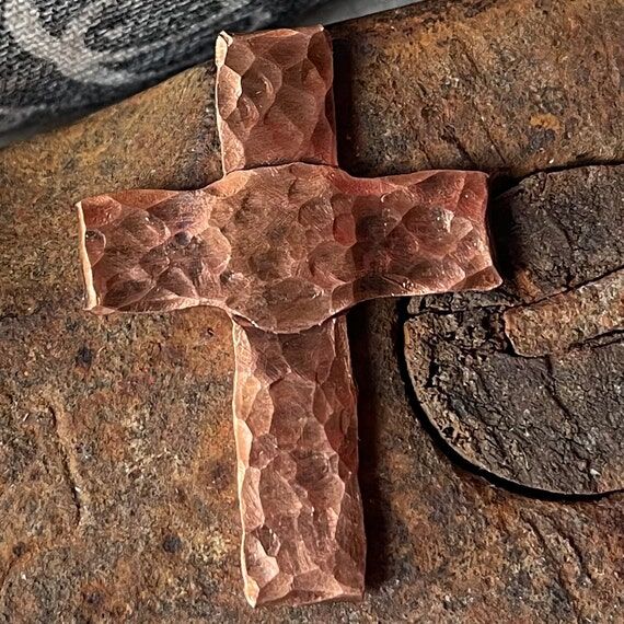 Copper Pocket Cross - Customized Handcrafted ...