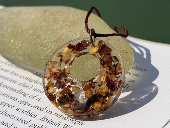 Chilli necklace, gift for chilli lover, uniqu...