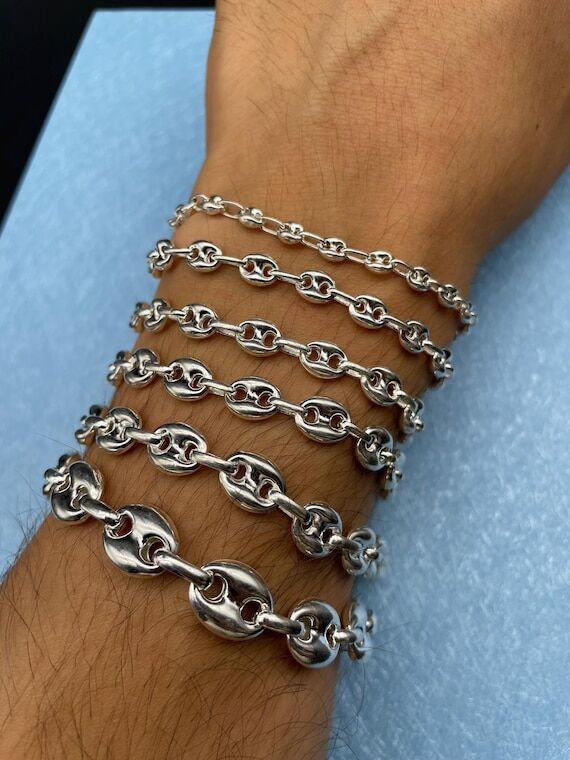 925 Sterling Silver Mariner Link Chain Neckla...