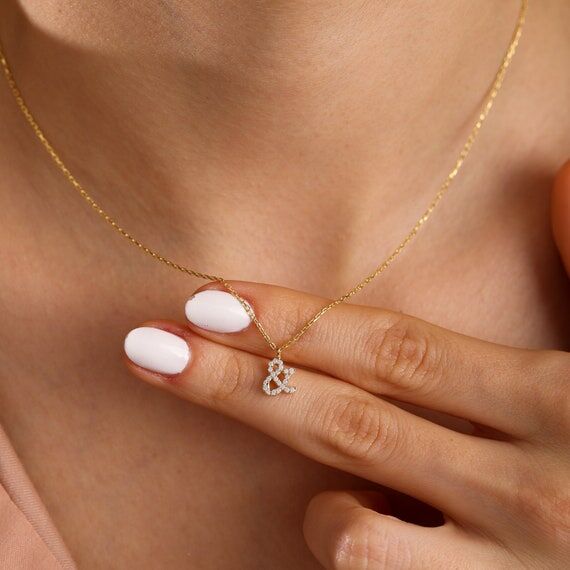 Infinity Charm Necklace | MINI INFINTY NECKLA...