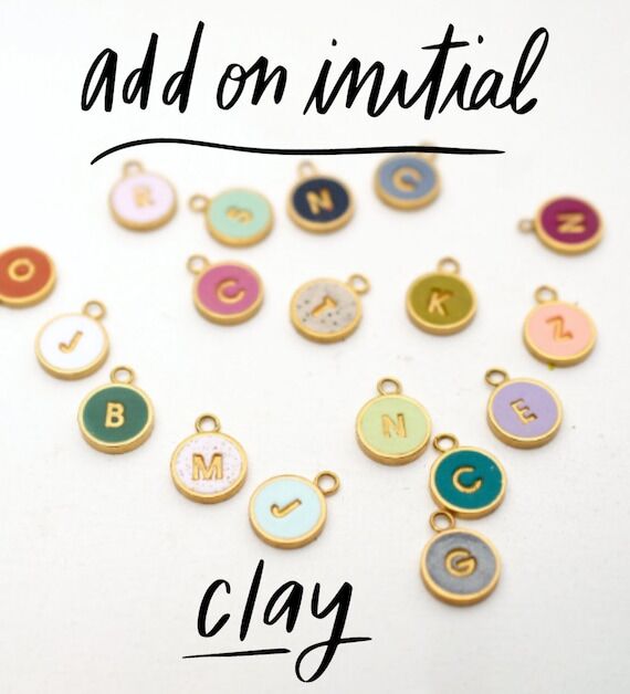Single Custom letter necklace, Initial Neckla...
