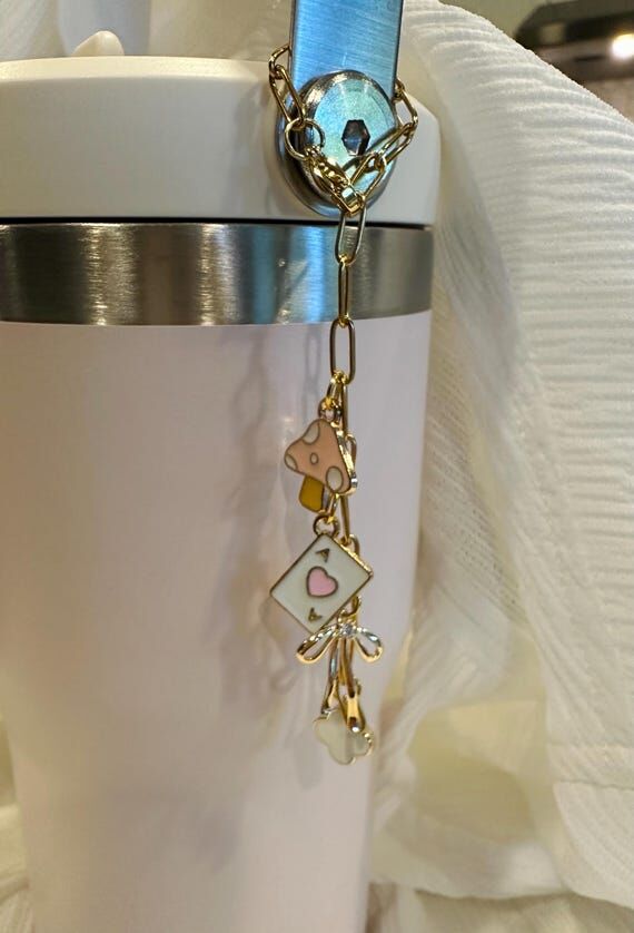 Customizable Tumbler Handle Charms Custom Tum...