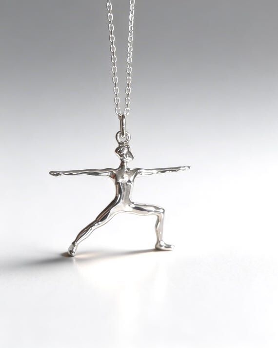 YOGA NECKLACE Sterling Silver - Handcrafted -...