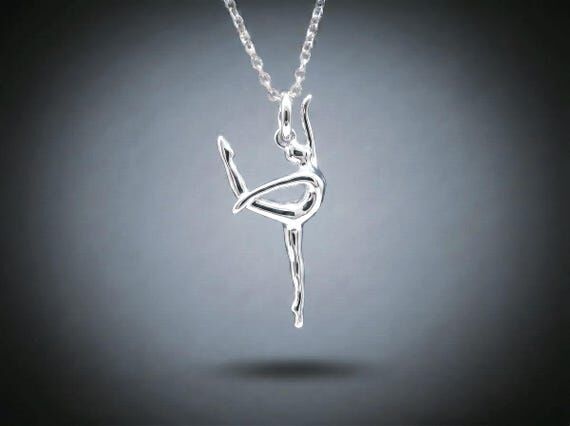 Ballerina Necklace Gift for Dancer – Ballet...