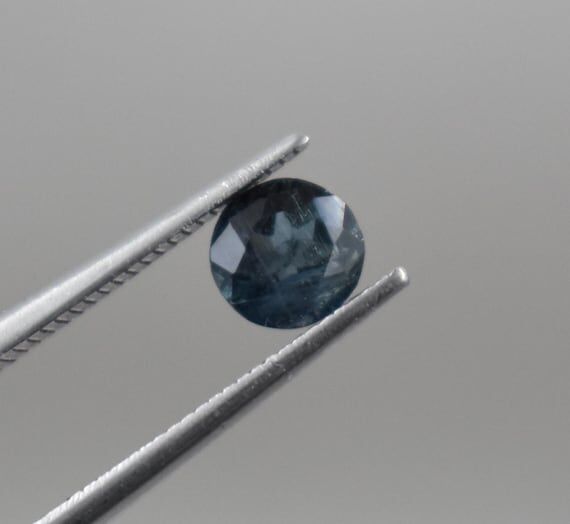 Blue-Green Tourmaline Round Nigerian Tourmali...