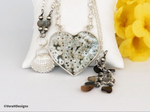 Handmade Sterling Silver Layering Necklace Se...