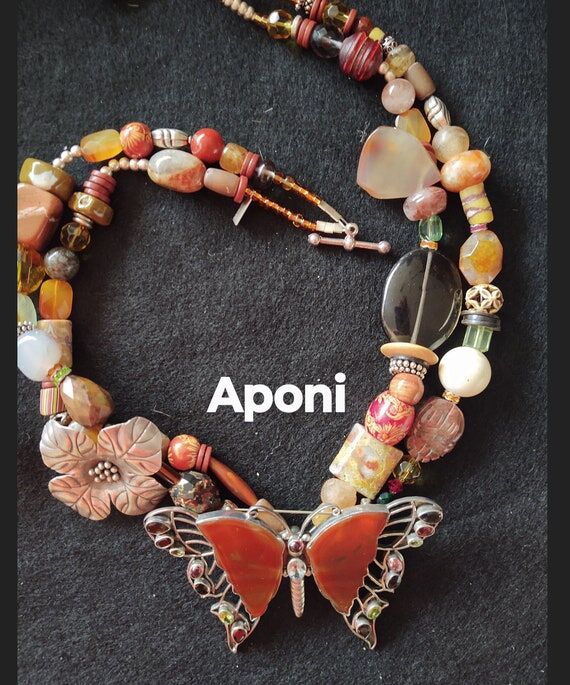 Custom Designer One Of A Kind Necklace. Earth...