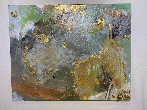 Neutral Classy Gilded Painting...