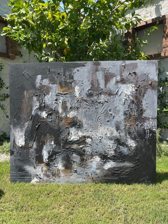 Original Acrylic Painting, Canvas Hand Painte...