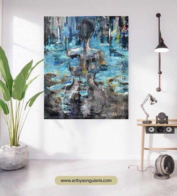 Original Canvas Extra Large Wall Art-Original...
