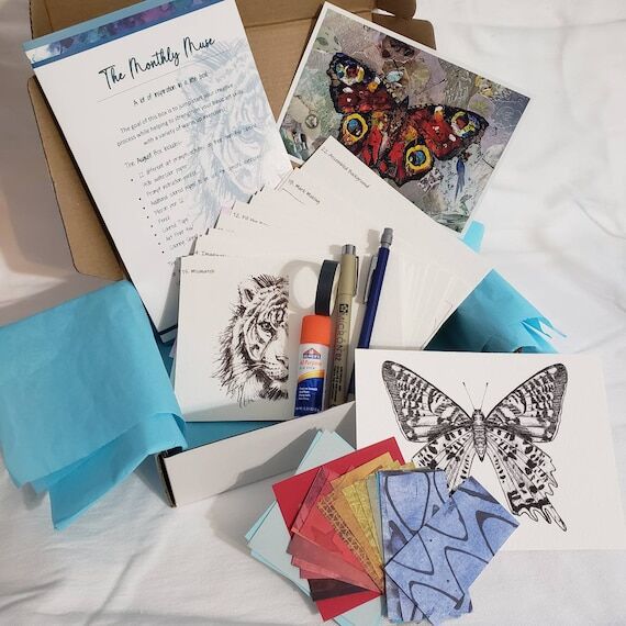 Art Inspiration Subscription Box, creative m...